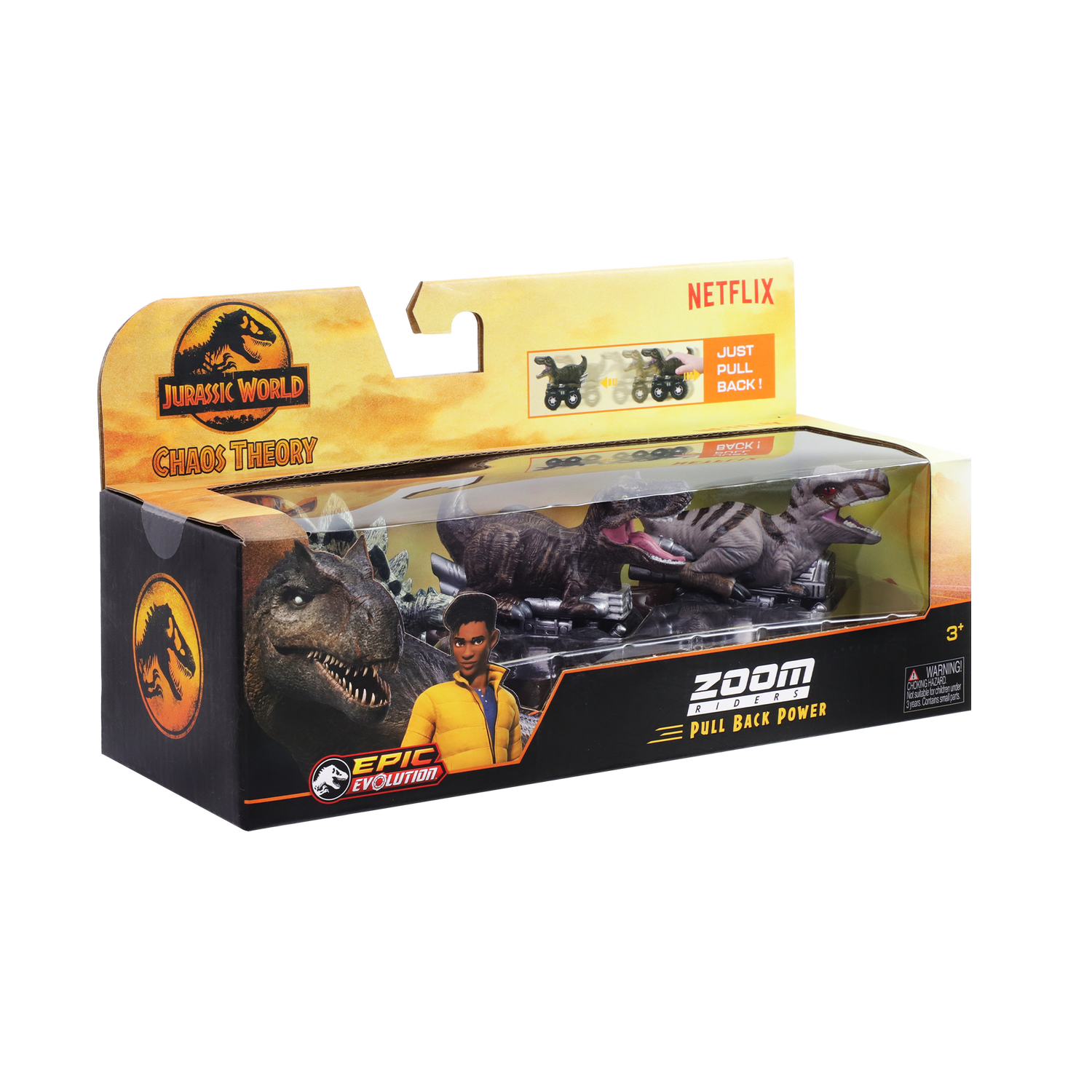 フューチャーソリューション ３個セット Jurassic World Chaos Theory Zoom Riders - 3 Pack — TOYMONSTER